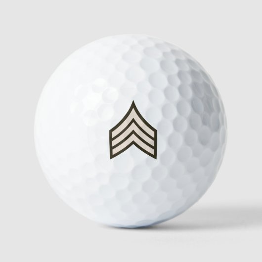 Unteroffizier Rang Golfball (Vorderseite)