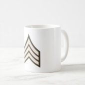 Unteroffizier Rang Kaffeetasse (VorderseiteRechts)