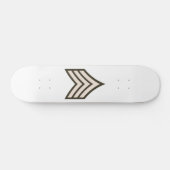 Unteroffizier Rang Skateboard (Horizontal)