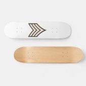 Unteroffizier Rang Skateboard (Horizontal)