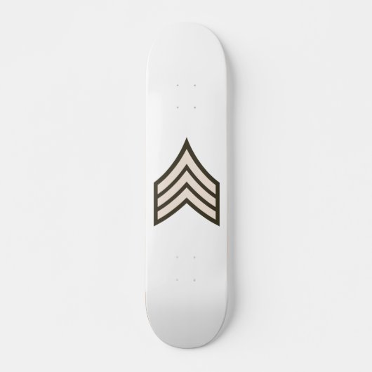 Unteroffizier Rang Skateboard (Vorne)