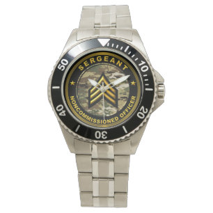 Unteroffizier Sergeant NCO Armbanduhr