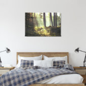 Unterpinsel im Wald Leinwanddruck (Insitu (Schlafzimmer))