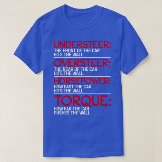 Unterr Oversr Horsepower Torque T-Shirt (Design vorne)