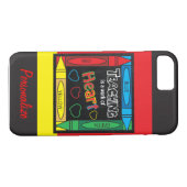 Unterricht ist eine Arbeit des Herzens Case-Mate iPhone Hülle (Rückseite (Horizontal))