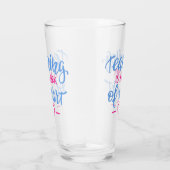 Unterricht ist eine Arbeit des Herzens Glas (Rechts)