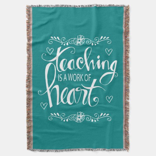 Unterricht ist eine Arbeit niedlichen der Phrase Decke (Vorderseite Vertikal)