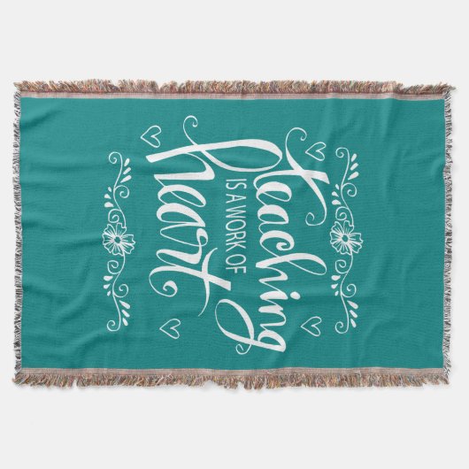 Unterricht ist eine Arbeit niedlichen der Phrase Decke (Vorderseite)