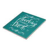 Unterricht ist eine Arbeit niedlichen der Phrase Fliese (Seite)