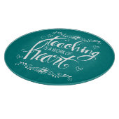 Unterricht ist eine Arbeit niedlichen der Phrase Schneidebrett (Ecke)