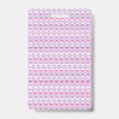 Unterricht ohne Schule Studentenmuster Abzeichen Ausweis (Rückseite)