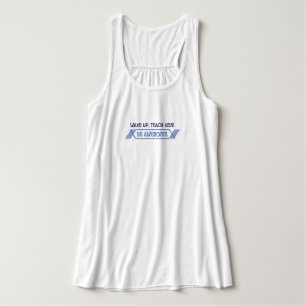 Unterrichte Kinder - Tolles Flowy Racerback Tank T Top