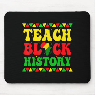 Unterrichte Schwarze Geschichte Student Lehrer Sch Mousepad