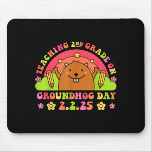 Unterrichten der 2. Klasse am Tag des Murmeltieres Mousepad
