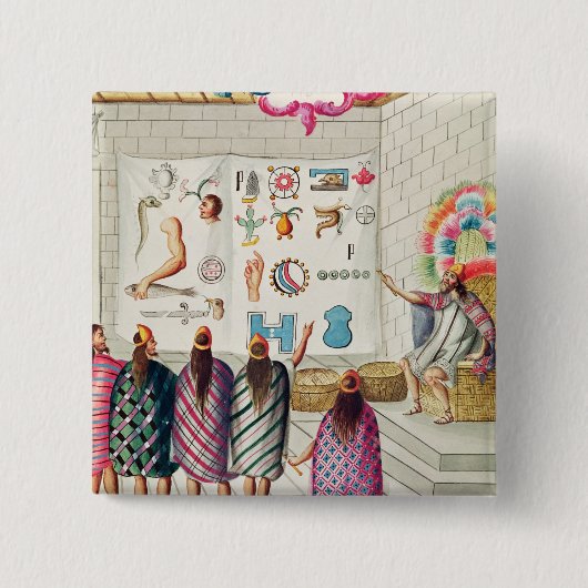 Unterrichten der Lesung der Manuskripte Button (Vorderseite)