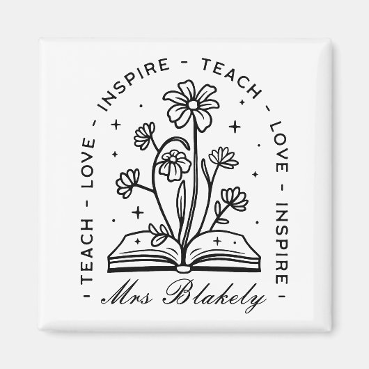 Unterrichten der Liebe inspiriere den Namen des pe Magnet (Vorne)