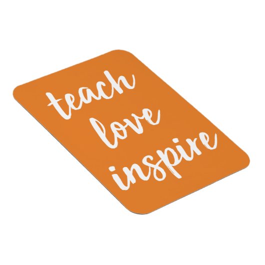 Unterrichten der Liebe Inspiriert | Inspirationssp Magnet (Rechte Seite)