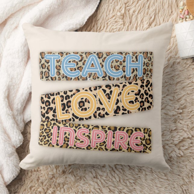 Unterrichten der Liebe Inspiriert Kissen (Decke)