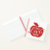 Unterrichten der Liebe Inspiriert Notizblock (Innenseite)