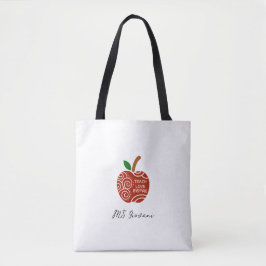Unterrichten der Liebe Inspiriert Tasche