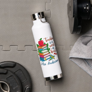 Unterrichten ist ein Personalisiertes Herzstück Trinkflasche