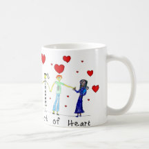 Unterrichten ist ein Werk der Herz-Tasse