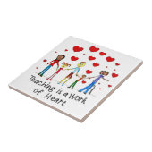 Unterrichten ist ein Werk des Herzens Fliese (Seite)