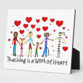 Unterrichten ist ein Werk des Herzens Fotoplatte (Seite)