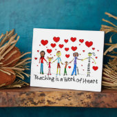 Unterrichten ist ein Werk des Herzens Fotoplatte (Seite)