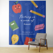 Unterrichten ist ein Werk des Personalisierten Her Wandteppich (Beispiel)