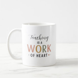 Unterrichten ist eine Herzensangelegenheit Kaffeetasse
