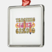 Unterrichten ist mein Cardio Ornament Aus Metall (Links)