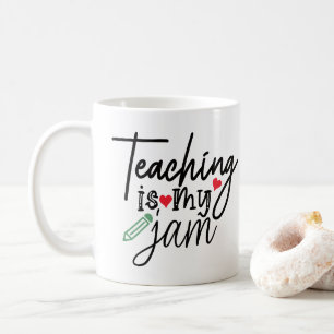 Unterrichten ist mein Jam Kaffeetasse
