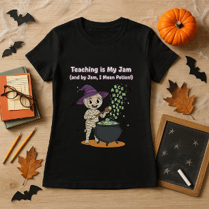 Unterrichten ist mein Niedliches Halloween-Geschen T-Shirt
