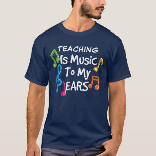 Unterrichten ist Musik für meine Ohren maßgeschnei T-Shirt