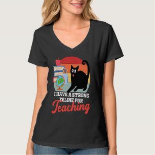 Unterrichten Katzen katzenartig süß für Lehrer Män T-Shirt