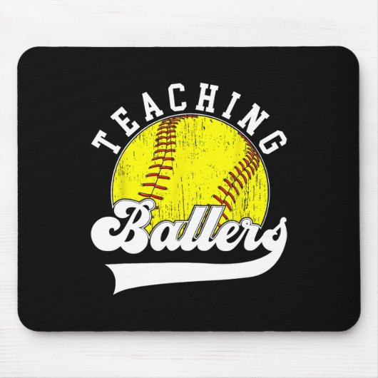 Unterrichten Llers Softll Coach Softll Coaching Mousepad (Vorne)