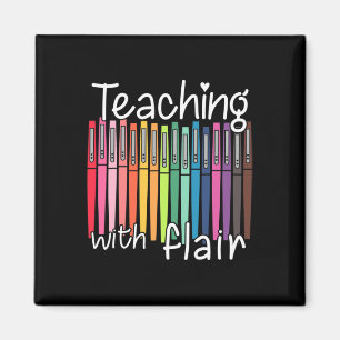 Unterrichten mit Flair Stift Lehrer Byck Zur Schul Magnet