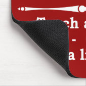 Unterrichten Sie ein Mann… mousepad (Ecke)