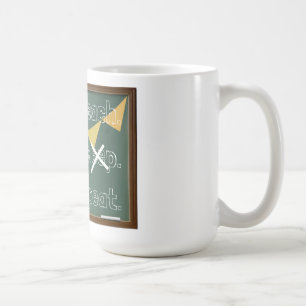 Unterrichten Sie. Kaffee. Wiederholung. Tasse