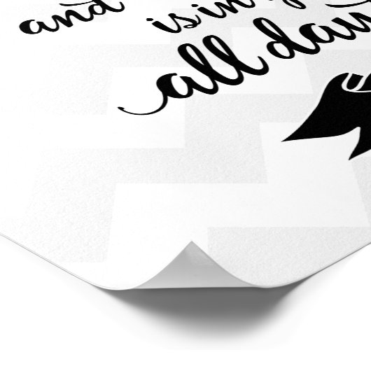 Unterrichten Sie mich (Psalm 25:5) Poster (Ecke)