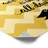 Unterrichten Sie mich (Psalm 25:5) Poster (Ecke)