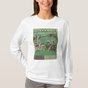 Unterrichtende Ritter zum zu turnieren T-Shirt