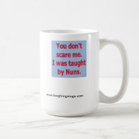 Unterrichtet durch Nonnen-Tasse