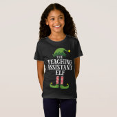 Unterrichtsassistent Elf Matching Family Group Chr T-Shirt (Vorne ganz)