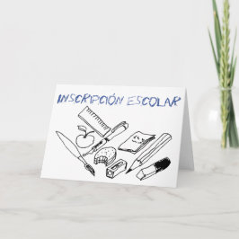 Unterrichtsmaterialien zur Einladung zur Schulanme