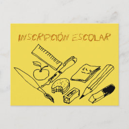 Unterrichtsmaterialien zur Einladung zur Schulanme