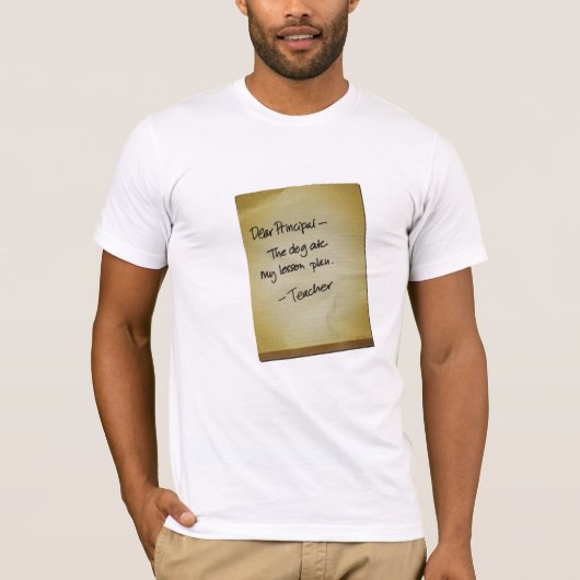 Unterrichtsplan T-Shirt (Vorderseite)