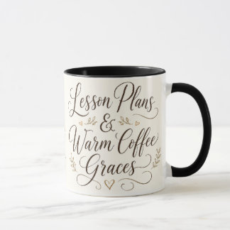 Unterrichtspläne Warmer Kaffee Lehrer Kaffeetasse
