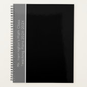 Unterrichtsplanung Minimalistisches Design des Kla Planer (Vorderseite)
